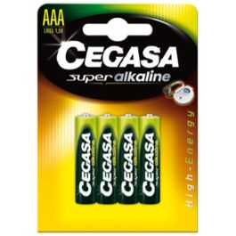 Cegasa Pila Super Alkaline Aaa Lr03 (4 Uns) Precio: 3.50000002. SKU: B19CM93MK4