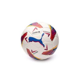 Balón de Fútbol Puma LALIGA 1 HYB 084108 01 Blanco Sintético Talla 5 Balón de Fútbol Puma LALIGA 1 HYB 084108 01 Blanco Sintético Talla 5