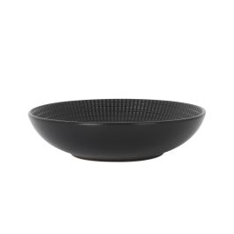 Inde Plato Hondo Negro Ø20 cm "Arosa" S. Clara, Diámetro 20 cm (12 Unidades)