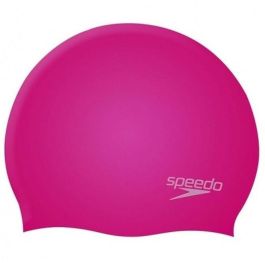 Gorro de Natación Speedo PLAIN MOULDED Rosa Silicona Precio: 12.68999963. SKU: S2022925