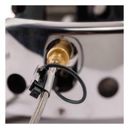 Petromax Atago Parrilla de Gas Portátil 3800W, para Propano/Butano, Encendido Piezo, Acero Inoxidable - Ideal para Camping y Exterior