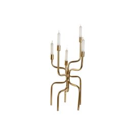Candelabro Glam DKD Home Decor Dorado 25 x 51 x 25 cm Candelabro Glam DKD Home Decor Dorado 25 x 51 x 25 cm