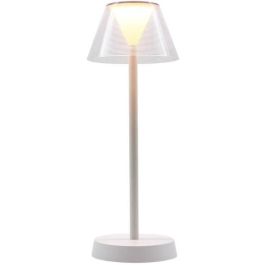 Lámpara de mesa inalámbrica - LUMISKY - BEVERLY WHITE - H34 cm - LED blanco cálido Precio: 68.7900004. SKU: B1384EP8TL