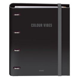 Carpebloc Dohe Colour Vibes A4 4 Anillas Mixtas 35 Mm Con Recambio 100Hj. 90Gr. Cuadric.5X5 Negro Precio: 16.59000024. SKU: B1GDACVHEK