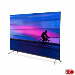 Strong SRT50UD7553 Televisor Smart TV 4K Ultra HD 50 pulgadas (127 cm) con Wifi y pantalla plana color Gris/Plata