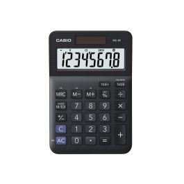 Casio Calculadora De Oficina Sobremesa Negro 8 Dígitos Ms-8F