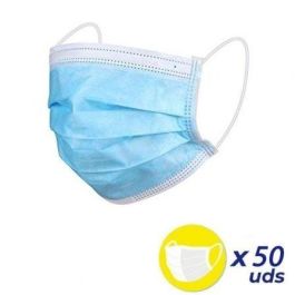 PACK 50 MASCARILLAS QUIRURGICAS DESECHABLES JOCCA PHARMA JP0017 - 17.5*9.5CM PACK 50 MASCARILLAS QUIRURGICAS DESECHABLES JOCCA PHARMA JP0017 - 17.5*9.5CM