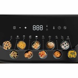 Little Balance LIT1716510701079 Freidora dietética Crousty Light XL 7L 1600W 10 programas Negra