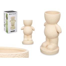Figura Hombre Jarron Grd Beige Giftdecor 19X31CM (4 Unidades) Precio: 46.49999992. SKU: B1C89LCHKL