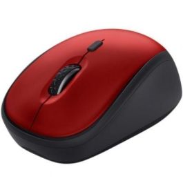 Ratón Mini Inalámbrico Trust Yvi+ Silent/ Hasta 1600 DPI/ Rojo Precio: 16.50000044. SKU: B17RHGA3RP