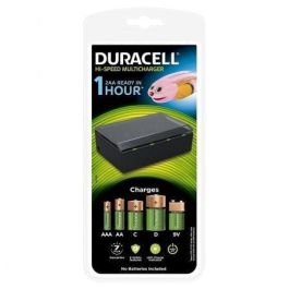 Cargador de Pilas Duracell CEF22-EU/ capacidad 4 pilas/ AA y AAA Cargador de Pilas Duracell CEF22-EU/ capacidad 4 pilas/ AA y AAA