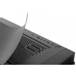 NOX Hummer Blaster NXHUMMERBLASTER Semitorre ATX ARGB USB 3.0 Negro Ventana