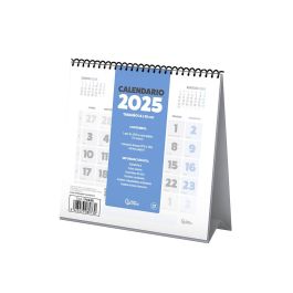 Calendario Espiral Triangular Liderpapel De Sobremesa Serie Clasico 2025 14x15 cm Papel 128 gr