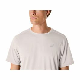 Camiseta de Manga Corta Hombre Asics Core Ss Top Beige
