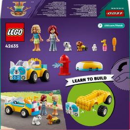 LEGO 42635 Juguete Set Peluquería Canina Móvil Friends con 2 Minipersonajes, 2 Perros y Accesorios para Niños +4 años