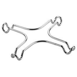 Tescoma Presto Adaptador para Gas, Juego de 2, Acero Cromado, Apto para Lavavajillas