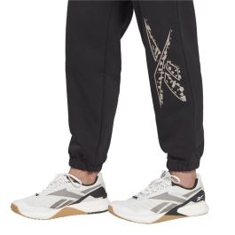 Pantalón Largo Deportivo Reebok Modern Safari Jogger Negro Mujer