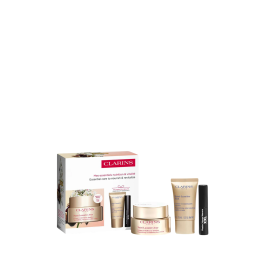 Set Clarins: Extra-Firming, Anti-Ageing, Day, Cream, For Face, 50 ml + Extra-Firming, Hydrating, Cream, For Neck & Decollete, 15 ml + Wonder Volume, Volumising, Mascara, Black, 3 ml *Miniature Precio: 61.68999991. SKU: B1F958W9WJ
