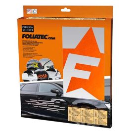 Pegatina Para Coche Diseño F-Star Naranja FO33973 Pegatina Para Coche Diseño F-Star Naranja FO33973