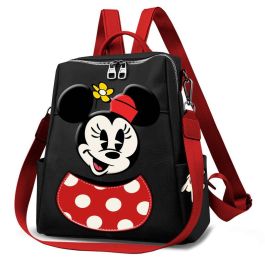 Disney Minnie Mouse Mochila Shield Face Multicolor con cremallera superior y bolsillos laterales Precio: 44.5000006. SKU: B18PKXWTP6
