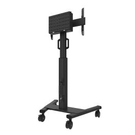 Neomounts FL50S-825BL1 Carro para TV 37-75" Soporte de Suelo Fijo, 70 kg, Negro, para Pantallas de 94 a 190.5 cm