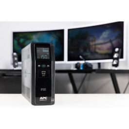 APC BR1600SI Sistema Alimentación Ininterrumpida (UPS) Línea Interactiva 1.6 kVA 960 W, 8 Salidas AC
