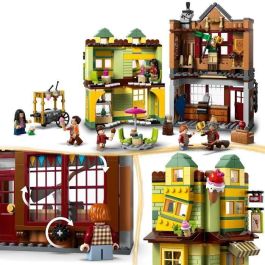 LEGO 76452 Harry Potter Tienda de Accesorios de Quidditch y Heladería, Set de Juego de Construcción para Niños a partir de 8 Años