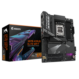 GIGABYTE X870 AORUS ELITE WIFI7 Placa Base - Compatible AMD Ryzen 9000, DDR5 8000MHz, 3xPCIe 5.0, Wi-Fi 7, LAN 2.5GbE, USB 4 Precio: 309.50000004. SKU: B17M47DWJR