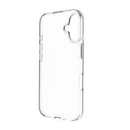 muvit for change funda compatible con Apple iPhone 16 transparente