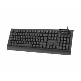 Conceptronic Teclado USB con Lector de DNIe 3.0 Compatible con Tarjeta Sanitaria
