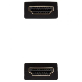 Nano Cable 10.15.3800 Cable HDMI 2.0 4K 60Hz Macho-Macho 50cm Negro