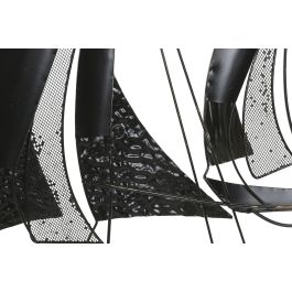 DKD Home Decor Decoracion Pared Atlantico Azul Marino Dorado 4 x 59 x 83 cm (2 Unidades)