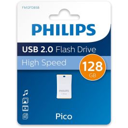 Philips STICK USB 2.0 128GB Pico Edition Sunrise Orange Naranja Blanco