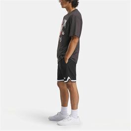 Camiseta de Manga Corta Hombre Reebok Gs Basketball On Fir Negro