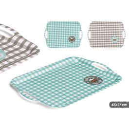 Bandeja Melamina Kinvara 42x27 cm - Surtidos Vichy, Varios Colores (18 Unidades) Precio: 58.49999947. SKU: B1HQBAYEHE