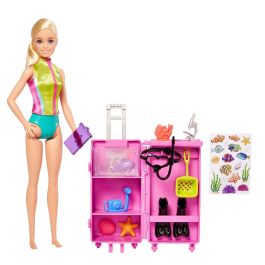 Barbie Muñeca Tú Puedes Ser Bióloga Marina Hmh26 Mattel Juguete +3 Años