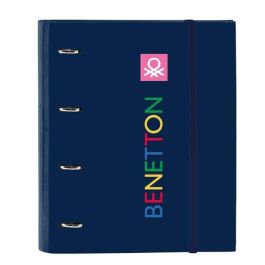Carpeta de anillas Benetton Damero Azul marino 27 x 32 x 3.5 cm Precio: 10.50000006. SKU: B1JZW2D6C6