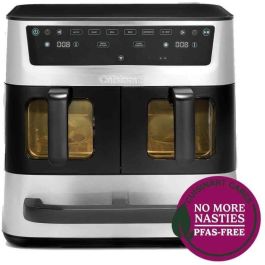 Cuisinart CUI3030050197136 Freidora de aire AFT13XSSE - Capacidad 13,6 L - Tanque doble + 1 cajón - Negro/Acero inoxidable - 2400 W Precio: 181.5. SKU: B19RACZ6ZF