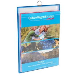 Djois Funda Portacatalogos Din A4 Vertical con Anilla Metálica, PVC Rígido, 400 Documentos, Pack 5 Unidades, Azul Precio: 42.69000032. SKU: B1H3FFF8GA