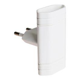 Adaptador doble 2p+t 10a 250 v~ blanco Precio: 4.459455. SKU: B1DLW4DZC5