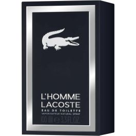 Lacoste L'Homme Eau de Toilette Vaporizador para Hombre 100 ml – Perfume Amaderado y Especiado Masculino