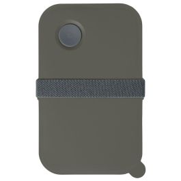 Day Fiambrera 1 L con Divisor Móvil, Válvula de Aire y Banda Elástica para Cierre, Apta Microondas y Lavavajillas, Plástico 19x12x6 cm Day Fiambrera 1 L con Divisor Móvil, Válvula de Aire y Banda Elástica para Cierre, Apta Microondas y Lavavajillas, Plástico 19x12x6 cm