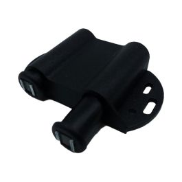 Edm Cierre de Imán Doble para Mueble Hi-Fi Color Negro con Tornillería Incluida