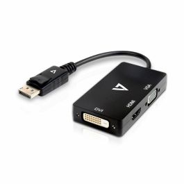 Adaptador Mini DisplayPort a VGA/DVI/HDMI V7 V7DP-VGADVIHDMI-1N Negro Precio: 19.79000012. SKU: S55019188