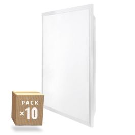 Pack 10 Panel LED 40W 4.400Lm 6000ºK 60x60Cm Enrejado UGR19 40.000H [HO-PG-600x600-40W-CW-PK10] Precio: 113.50000013. SKU: 15096802640259