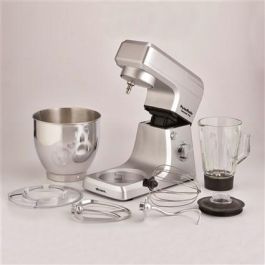 Ariete 1598/1 Robot de Cocina Gourmet 7L con Jarra de Vidrio 1.5L, Acero Inoxidable y Accesorios - Pastamatic Ariete 1598/1 Robot de Cocina Gourmet 7L con Jarra de Vidrio 1.5L, Acero Inoxidable y Accesorios - Pastamatic