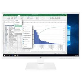 LG 24BK55YP-W pantalla para PC 60,5 cm (23.8") 1920 x 1080 Pixeles Full HD LED Blanco Precio: 139.49999976. SKU: B19D9X6SG6
