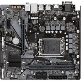 Gigabyte H610M H V2 Placa Base LGA 1700 DDR4 para Intel Core i9/i7/i5/i3/Pentium/Celeron