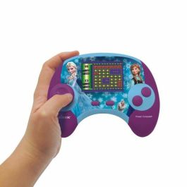 LEXIBOOK - Consola educativa bilingüe francés/inglés - Pantalla LCD Frozen de 2,8 pulgadas - Morado - JCG100DPi1