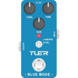 YUER Blue Mode Overdrive para Guitarra y Bajo, Sonido Blues Precio: 25.88999974. SKU: B1GZ47CVGG